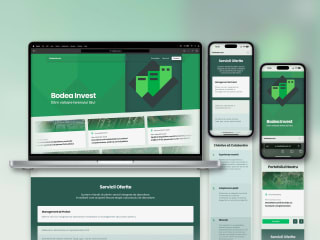 BodeaInvest Design & Framer Website