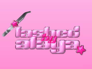 LASHED BY ALAYA 3D Logo Development + Branding