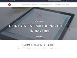 Education Website - online.mathe-squad.de