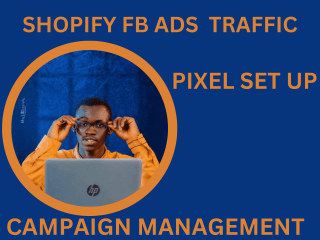 I will do ROI Shopify sales marketing Shopify FB ads traffic
