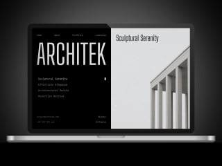 Architek - Framer Portfolio Template