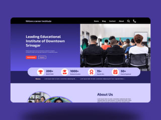 Website for Education Center