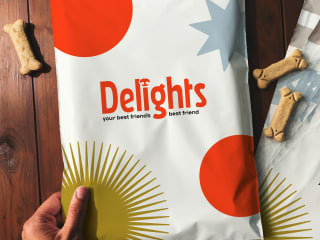 Brand Identity Design and Package Design - Delights