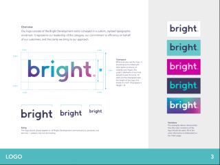 Bright's Branding, take a look at what our Brand Books look like