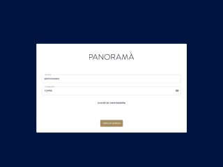 Diseño de App / Panorama