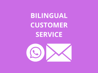 Bilingual Customer Service by Chat and Email