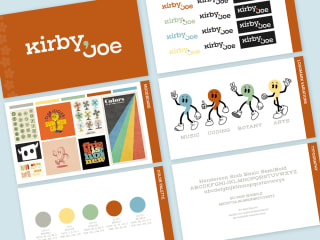 Brand Identity Design and Website Design - Kirby Joe