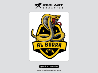 Design Logo Al Barra