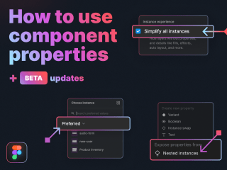 How to use component properties ❖