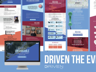 Driven Inc. “Driven The Event” Website Design
