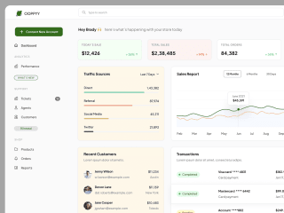 Dashboard [ Sales ] preview