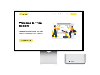 Website design for TribalScale