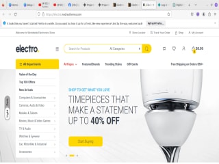 Africoup e-commerce Website (Electro theme)