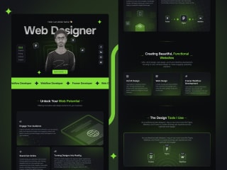 Web Designer - Portfolio Website Design