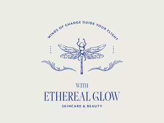 With Ethereal Glow - Logo Design