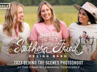 Southern Fried Design Barn | Behind the Scenes of the Fall 2023…