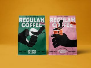 Boston Regulah Coffee Branding