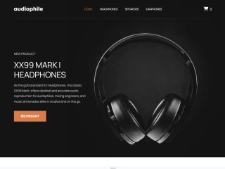 Audiophille Ecommerce React App