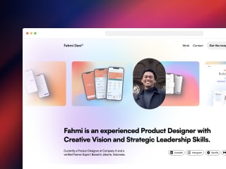 Portify | Framer Template for Designers
