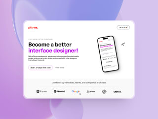 Pttrns - website redesign ✨