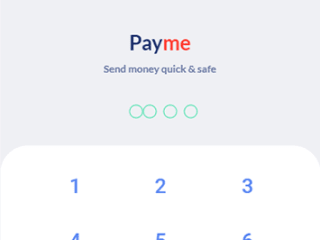 Money transfer app (Payme) 