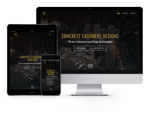 Concrete Cashmere Web Design