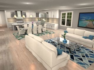 New York Hampton Floorplan Rendering