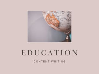 Education Content Writing