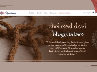 Banner of Website on Behance