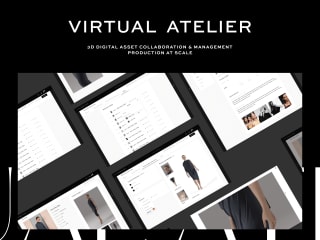 Virtual Atelier I SaaS Product UX/UI design