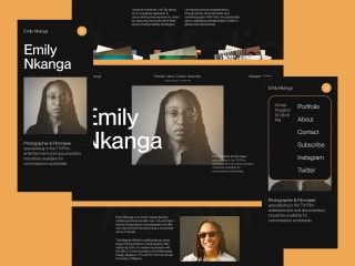 Website Design for Emily Nkanga