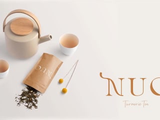 NUO Turmeric Tea Brand Design | Lia Vin