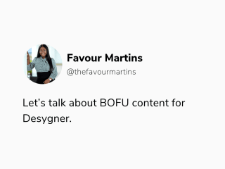 How I helped Desygner rank #1 on Google SERPs using BOFu content