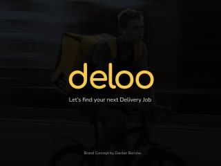 DELOO | Delivery jobs platform | Brand identity proposal