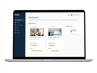 Web App Design for Debtle