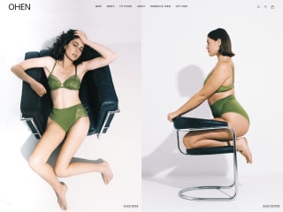 Web Design For Luxury lingerie