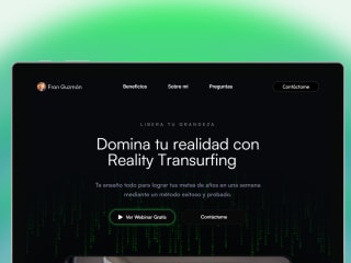 Reality Transurfing - Lading page 