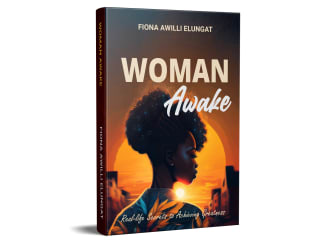 From Inspiration to Creation: The 'Woman Awake' Book Cover