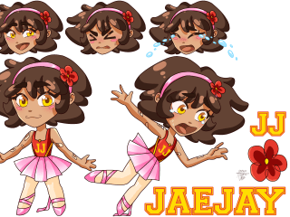 Jaejay Cartoon Character Design 