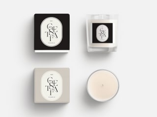 Gestia candle branding