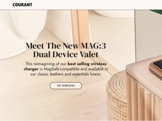 Courant - MAG:3 Landing Page