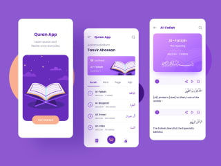 Quran App UI Concept