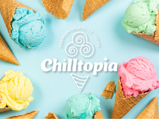 Chilltopia - Logo & Brand Identity