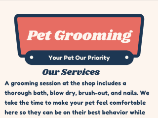 Pet Grooming Grand Opening