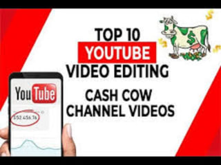 I will create and monetize a YT cash cow video, top 10 videos