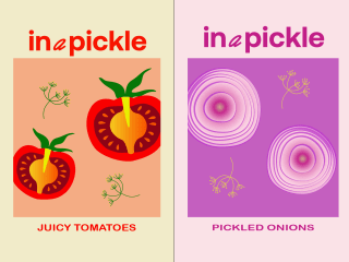 In a Pickle - Branding + Illustrations