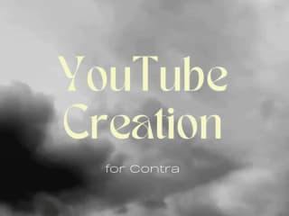 Youtube Strategy + Content Creation for Contra 