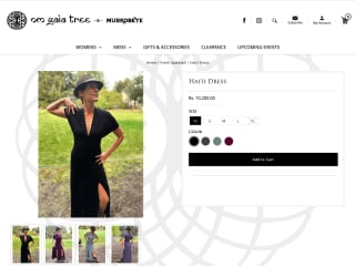 Product page customisation | Om Gaia Tree