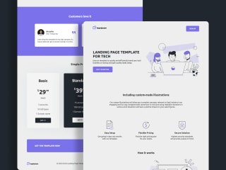 Duo - SaaS Landing Page Template