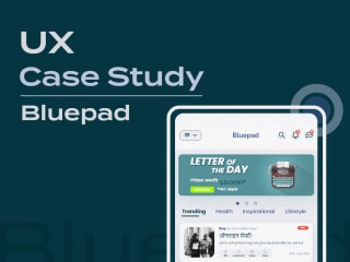UX Case Study - Bluepad